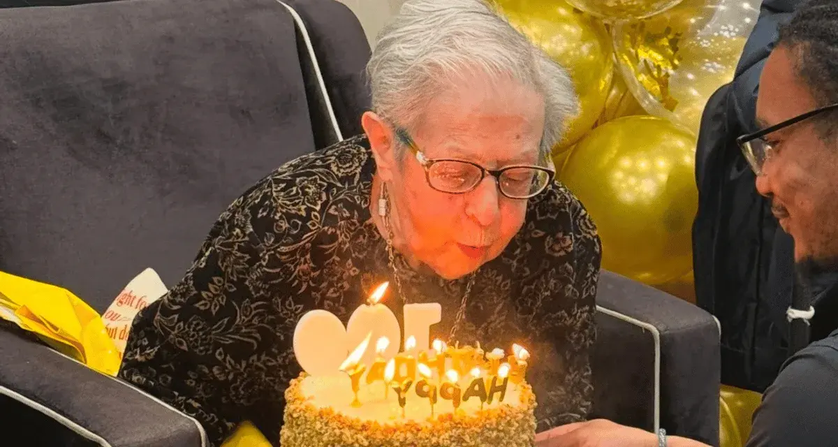305 West End Resident and Journalist Celebrates 100th Birthday at 305 West End Assisted Living