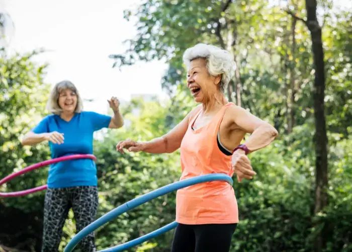 How Exercise Can Boost Your Energy and Improve Your Health As You Age - Hula Hooping