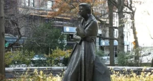 NYC UWS Monuments and Memorials to Explore in Riverside Park - Eleanor Roosevelt Memorial