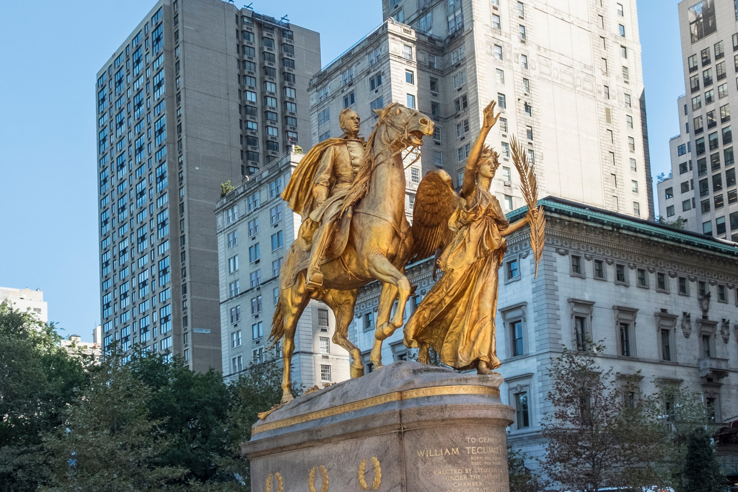 Grand Army Plaza and General William Tecumseh Monument in NYC - Veterans Monuments to Visit on the UWS near 305 West End Assisted Living 